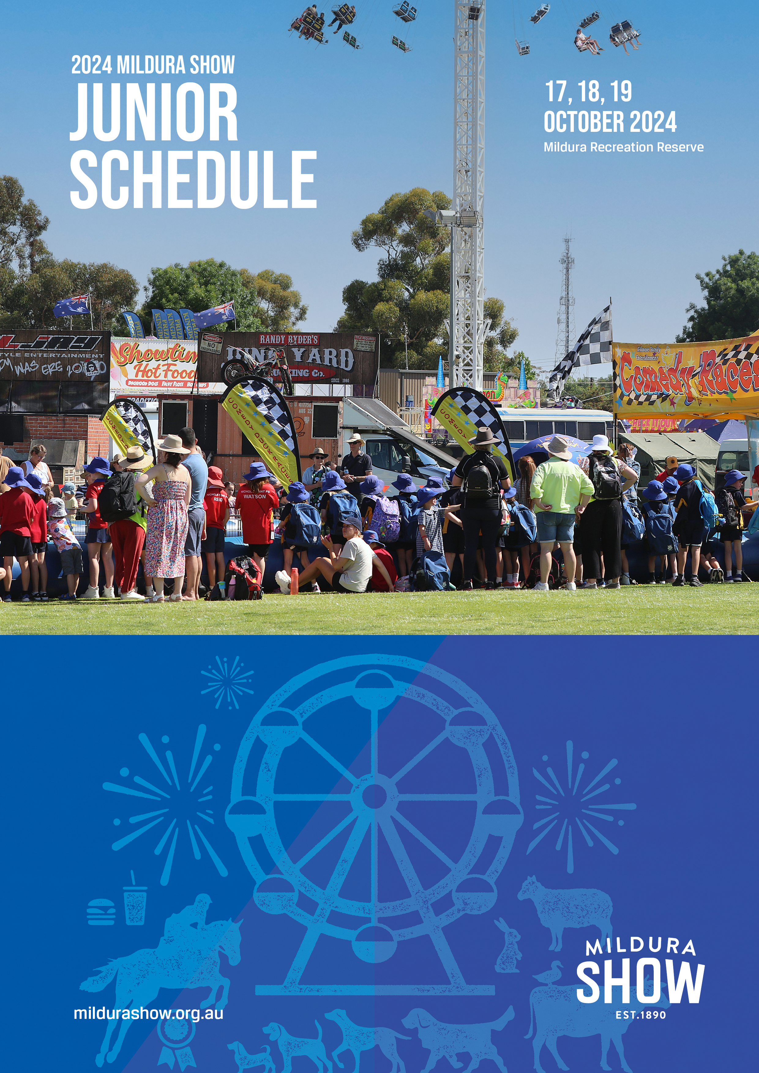 Mildura Show Junior Schedule